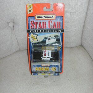 NIB 1997 MATCHBOX STAR COLLECTION ADAM-12 TV SHOW 70'S GRAND FURY POLICE CAR